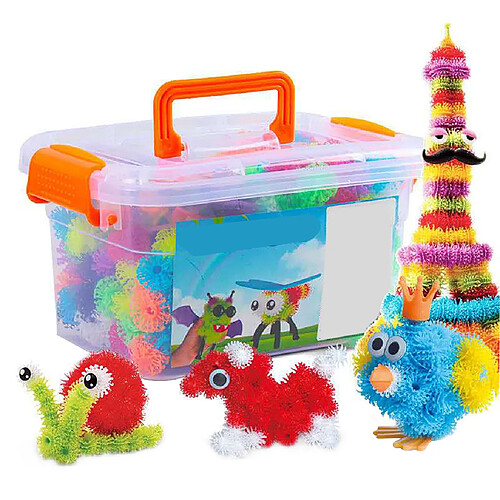 Ensemble de 400 Boules Collantes éducatives