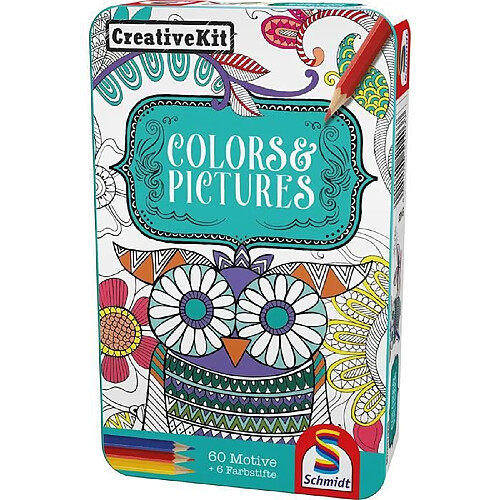 Schmidt Spiele Schmidt Boîte de Coloriage