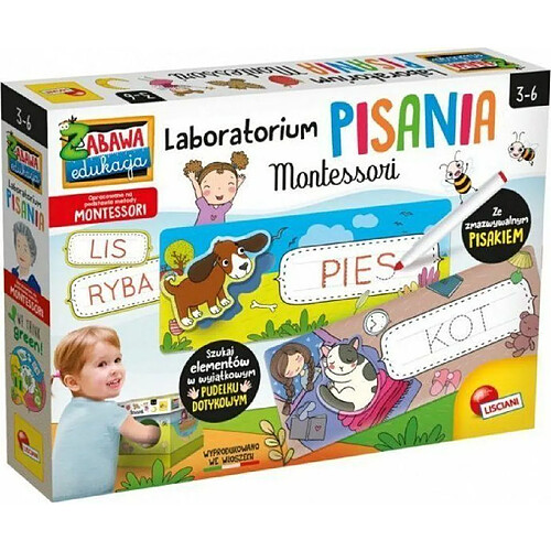 Lisciani giochi Jeu éducatif Montessori écrire