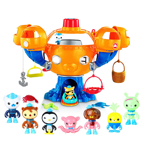 Figurines d’action Octonauts – set de 8 personnages