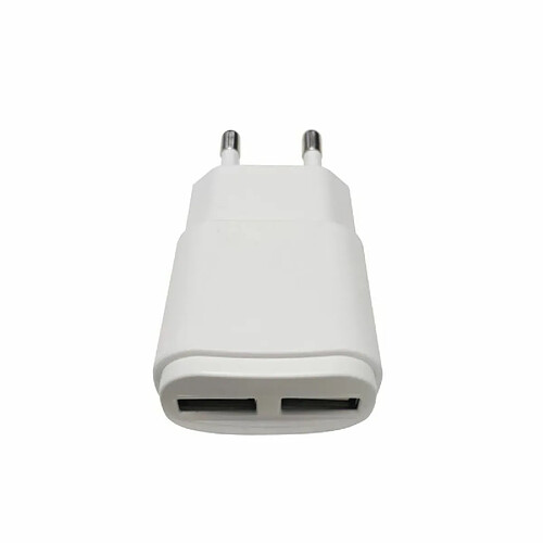 Paris Prix Prise secteur double USB - Blanc