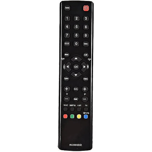 Télécommande universelle TCL RC3000E02 - Noir