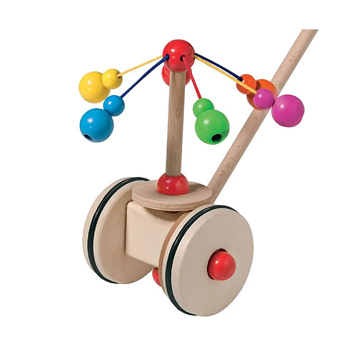 Selecta Manège à empiler en bois - Multicolore