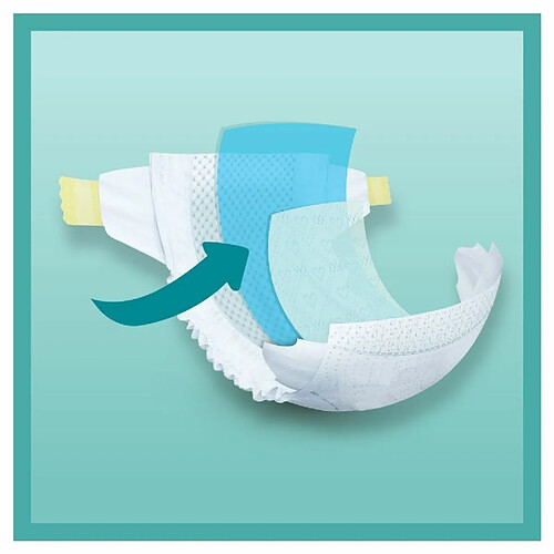 Pampers Active Baby couches - Blanc