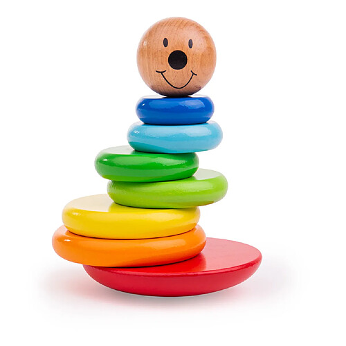 Tidlo Jouet empilable magnétique - Multicolore