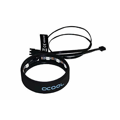 Alphacool anneau LED Aurora RGB - Noir