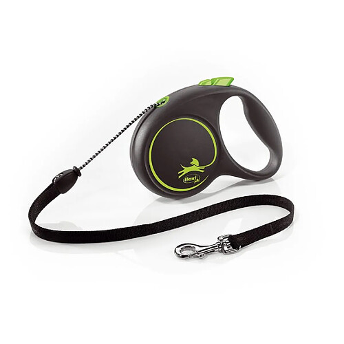 Flexi Black Design M Cord Vert