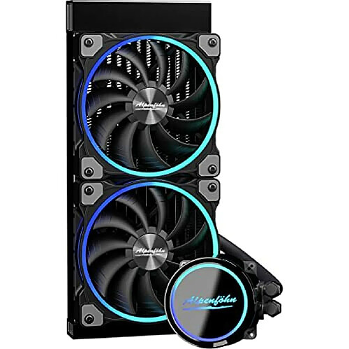 Alpenfohn Gletscherwasser 240 kit watercooling - Noir