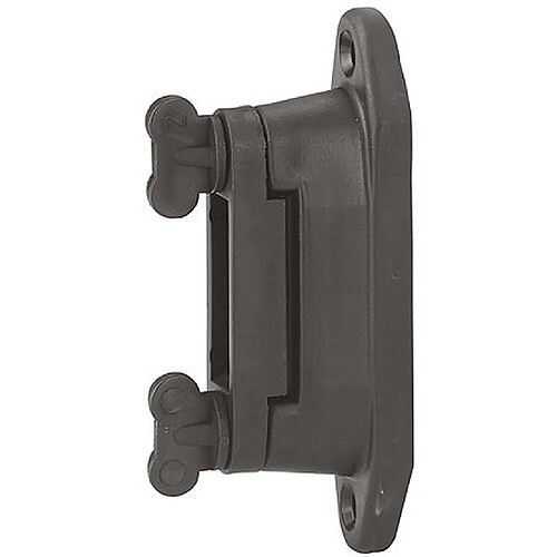 Ako agrartechnik Isolateur d'angle et de ligne en plastique Profi - 10 pièces - Gris foncé