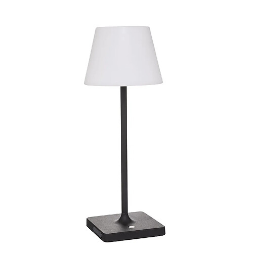 Atmosphera Lampadaire extérieur Rony - Hauteur 39 cm - Blanc