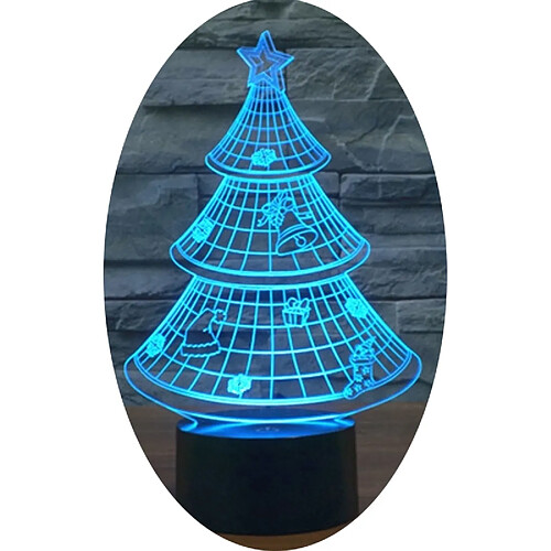 Yonis Lampe LED 3D