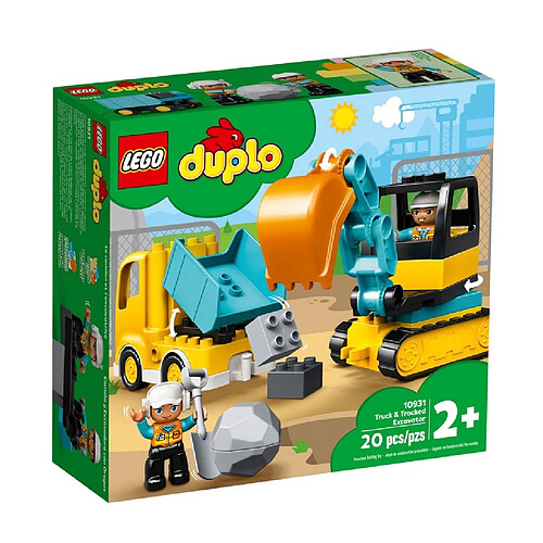 LEGO DUPLO Ville Camion et Pelleteuse 10931