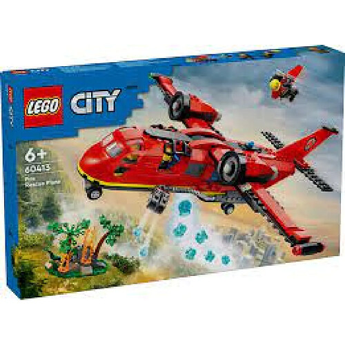 Lego City Avion de Sauvetage - Rouge