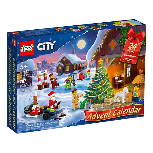 Lego City Calendrier de l'Avent 2022