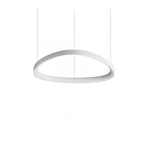 Ideal Lux Suspension LED intégré Gemini 1 ampoule Métal,plastique blanc