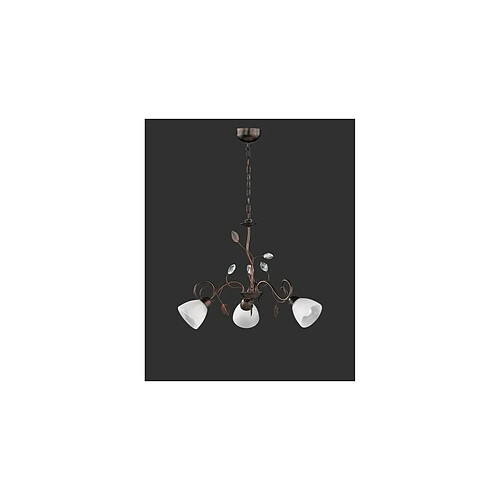 Trio Lighting Chandelier Traditio - Rouille Antique