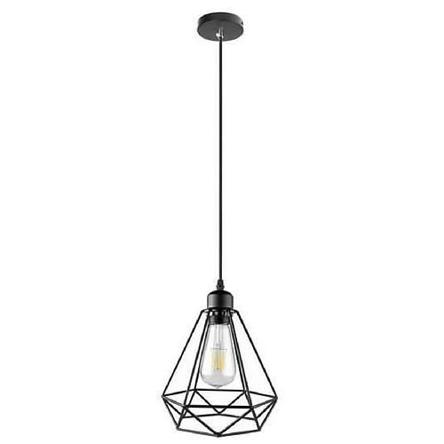 Stoex Suspension cage diamant - Noir