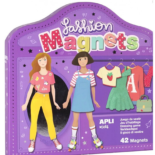 Apli Coffret magnétique fashion - Multicolore