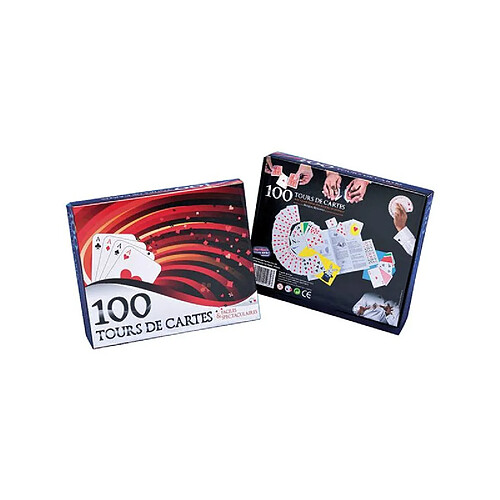 Imagin Coffret 100 tours de cartes de magie