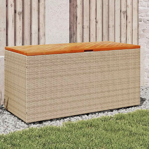 vidaXL Boîte rangement 110x50 cm Beige