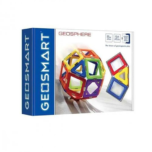 Jeu de construction magnétique - Rouge