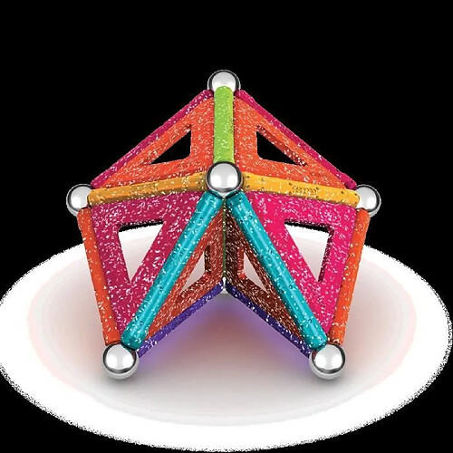 Gardenkraft Geomag EcoFriendly jeu de construction magnétique