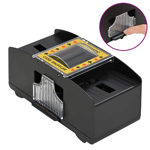 vidaXL Mélangeur de cartes automatique