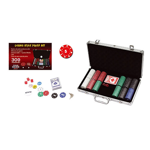 Malette de Poker 300 Jetons