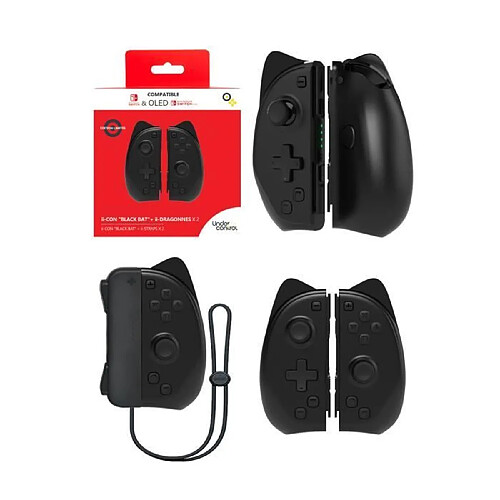 Under Control Joycons Switch Noir