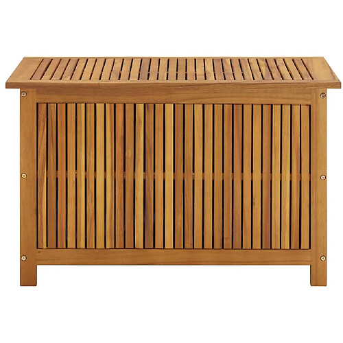 Helloshop26 Coffre de jardin en acacia - Bois