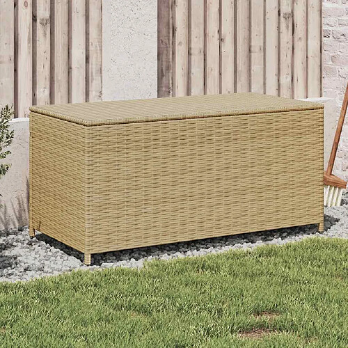 vidaXL Boîte de rangement 100x50x50 cm - Mélange beige