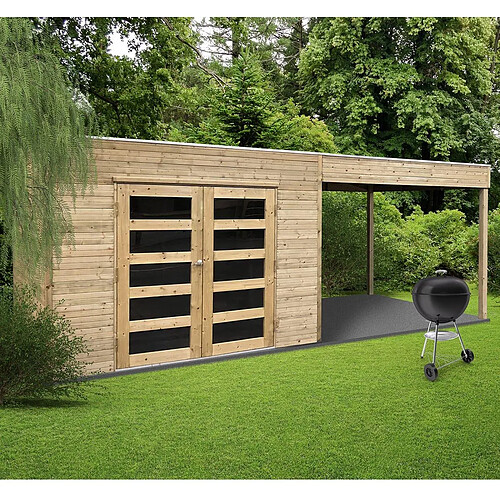 Solid 2.98×1.98×2.25m - 5.37m²