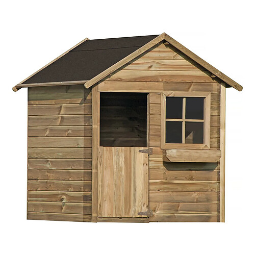 Habitat Et Jardin Maisonnette [ ]Coccinelle[ ] - 126 x 112 x 158 - Bois