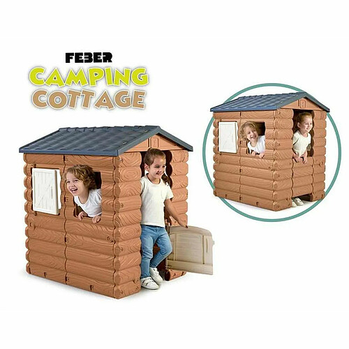 Feber Maisonnette Camping Cottage - Marron