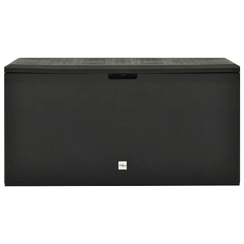 Helloshop26 Coffre de jardin - Anthracite