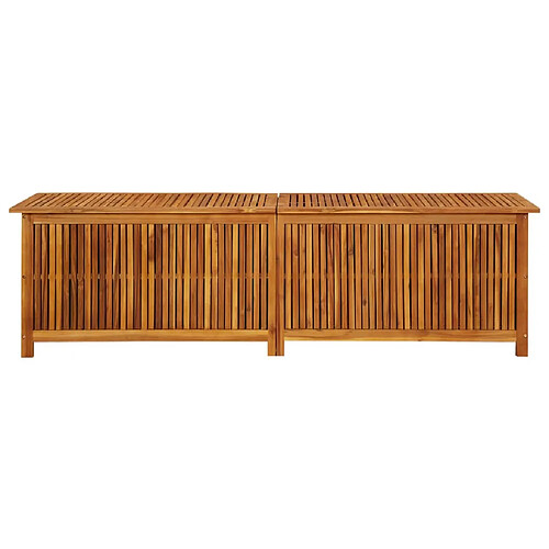 Helloshop26 Coffre de jardin - Bois