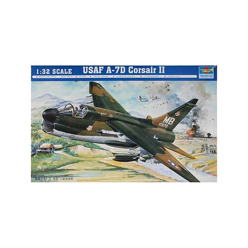 Trumpeter maquette avion A-7D Corsair II - 1/32