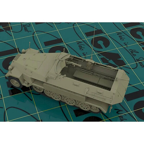 Sd.Kfz.251/6 Ausf.A, WWII German Armoured Command Vehicle ICM 35102