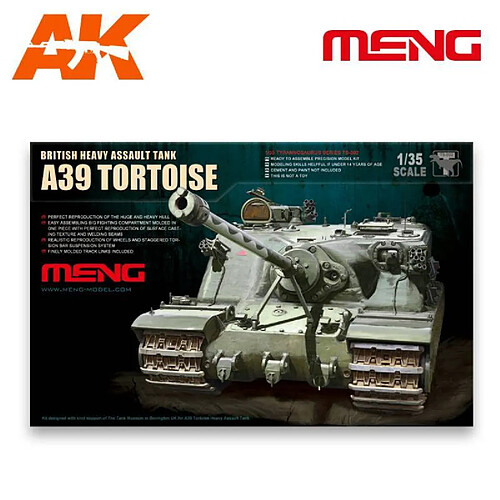 Meng char A39 Tortoise d'assaut - Olive