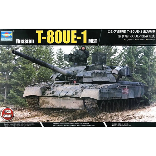 Trumpeter maquette char T-80UE-1 1/35
