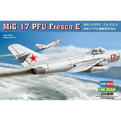 Hobby Boss maquette avion MiG-17 PFU