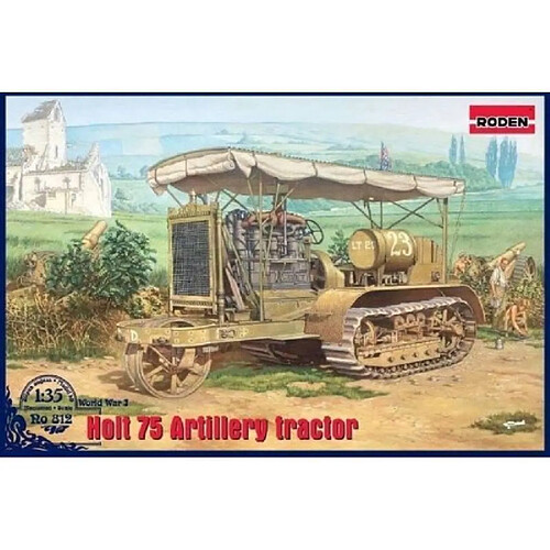 Roden maquette tracteur d’artillerie Holt 75 - 1/35