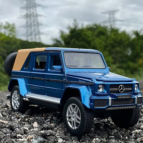 Modèle Mercedes-Benz G650 1/32 - Bleu