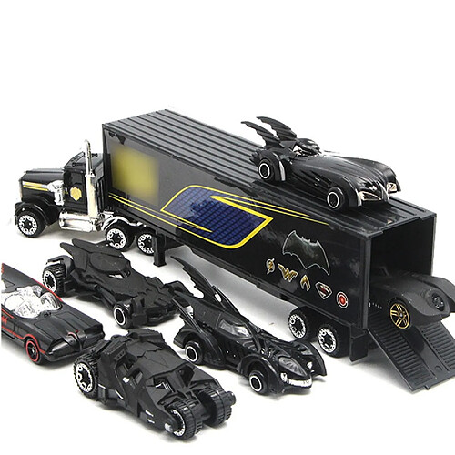Camion transporteur jouet pour enfants - Noir