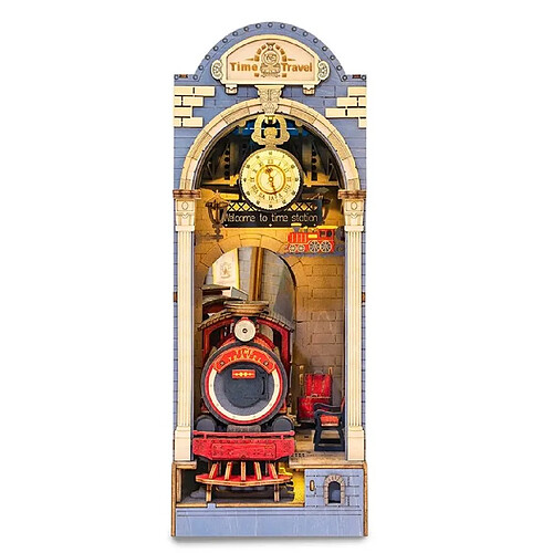 Robotime serre-livres Book Nook Time Travel