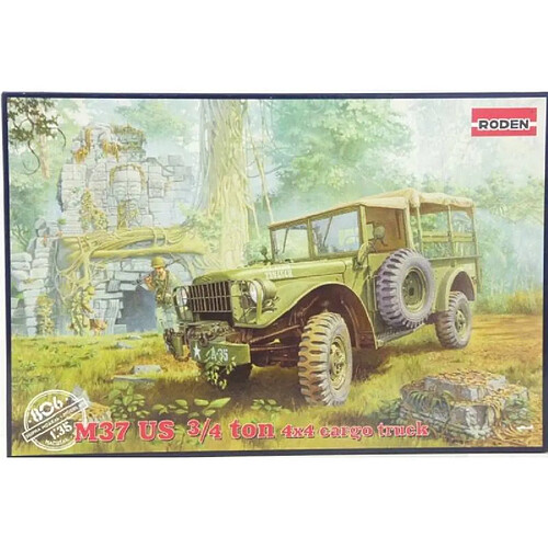 Roden maquette camion M37 US 4x4 1/35