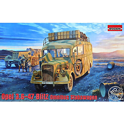 Roden maquette Opel 3.6-47 Blitz stabswagen - 1:35