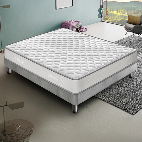 Materassi&Doghe Matelas en mousse - support moyen/rigide - hateur 26,7 cm