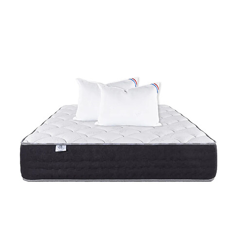 Luxury Literie Matelas 140x190 Sérénité - Ressorts Ensachés