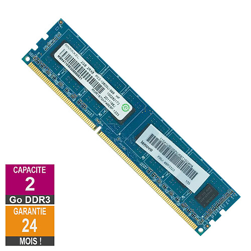 Ramaxel RMR1870KF48E8F-1333 2Go 1333MHz DDR3 · Reconditionné